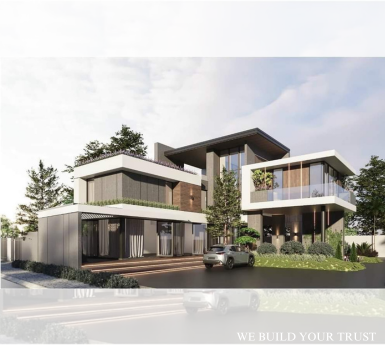 Khám phá sự độc đáo của biệt thự phố hiện đại hình chữ L - Tối ưu không gian sống và sáng tạo không gian xanh