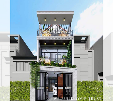 Biệt thự tân cổ điển nhà chị Thắm