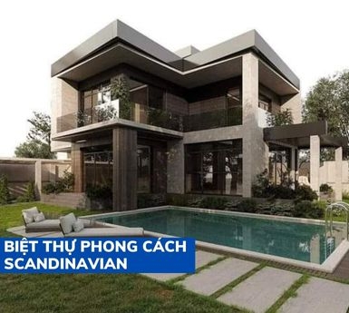 Biệt thự phong cách Scandinavian