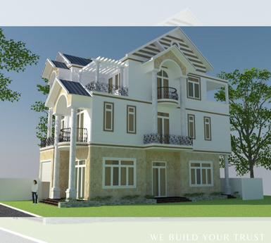 Biệt thự sân vườn anh Minh Tân Bình