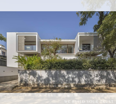 Biệt thự hiện đại tông mầu trắng