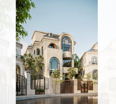 Khám phá mẫu biệt thự 3 tầng hiện đại nhẹ nhàng kết hợp với hoài cổ của người Việt Nam xưa