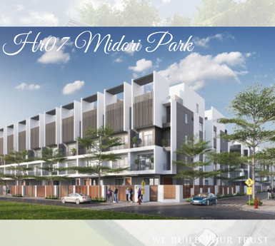 Hoàn thiện nhà thô căn HR07 KDC Midori Park Bình Dương