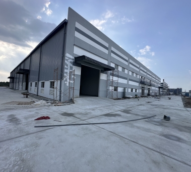 Cập nhật tiến độ nhà xưởng N1 KCN Việt Hương 2 ngày 11/16/2024