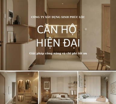 Mẫu nội thất hiện đại 2 phòng ngủ tại  chung cư Glory Bình Dương