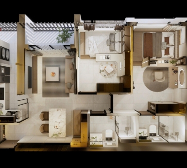 Nội Thất Chung Cư Happy One Central – Không Gian Sống Hoàn Hảo, Hiện Đại