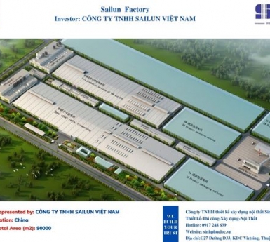 Công trình nhà xưởng Sailun FACTORY