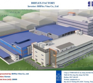 Công trình nhà xưởng BHFLEX FACTORY