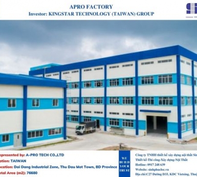 Công trình nhà xưởng  APRO FACTORY