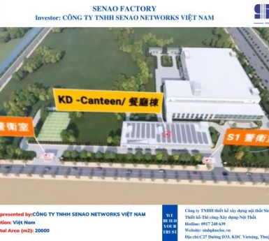 Công trình nhà xưởng: Senao Factory