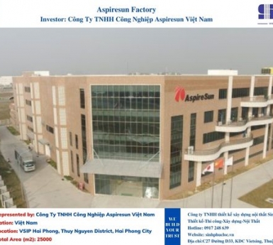 Công trình nhà xưởng: Aspiresun Factory
