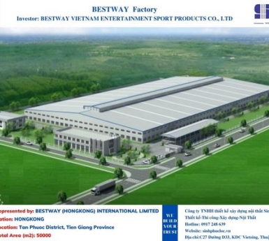 Công trình nhà xưởng BESTWAY FACTORY