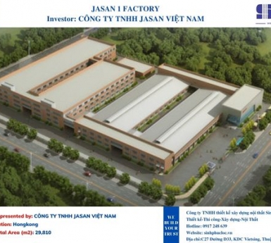 Công trình nhà xưởng JASAN FACTORY