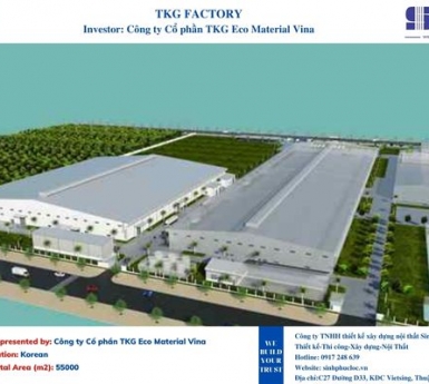 Công trình nhà xưởng TKG FACTORY