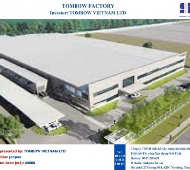 Công trình nhà xưởng TOMBOW FACTORY