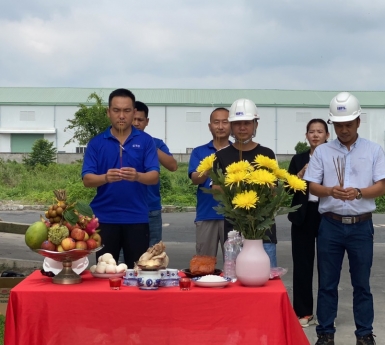 Khởi động dự án nhà xưởng Luthai giai đoạn 3 tại Tây Ninh