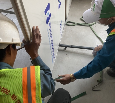 Hoàn thiện dự án phòng sạch nhà máy Phương Vy quy mô 4000m2