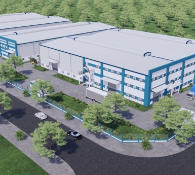 Khởi công dự án cụm nhà xưởng cho thuê N1 KCN  Việt Hương 2