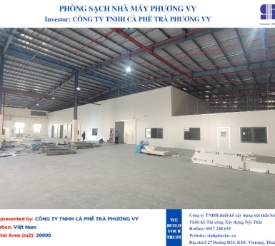 Phòng sạch: Nhà máy Phương Vy