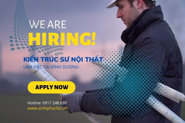 TUYỂN DỤNG KIẾN TRÚC SƯ NỘI THẤT