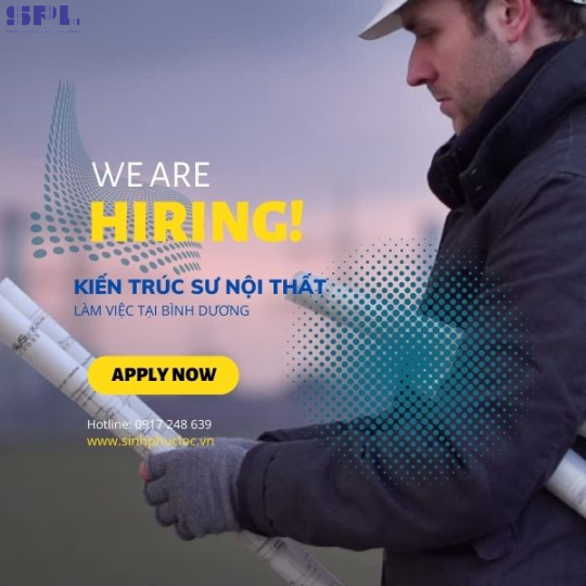 TUYỂN DỤNG KIẾN TRÚC SƯ NỘI THẤT